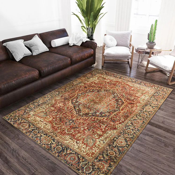 قالیچه طرح هندسی